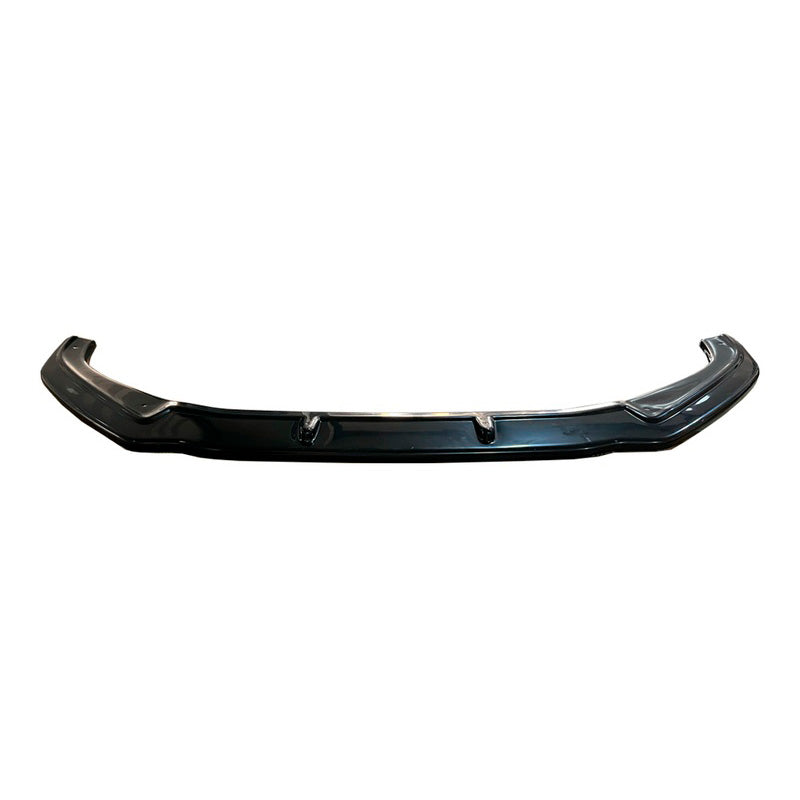 OneWay, Front spoiler, Glossy black, Fits Audi A4 S-Line/S4 B9 2015-2019