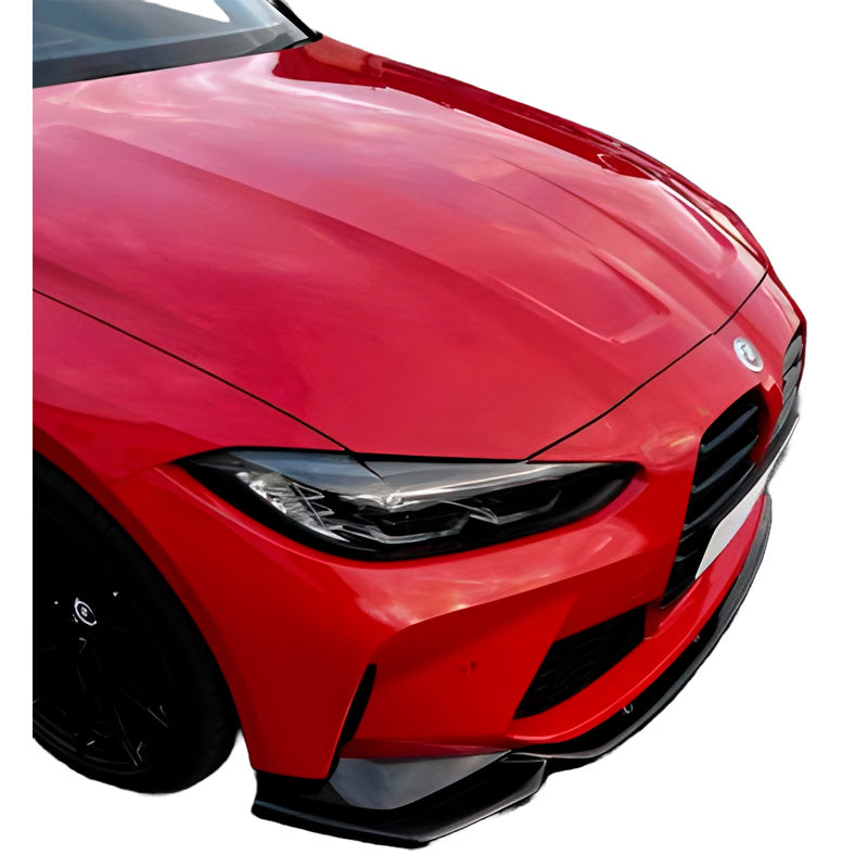 OneWay, přední spoiler, lesklá černá, pasuje na BMW M3 G80 & M4 G82 2021-, 'Aerodynamický design'
