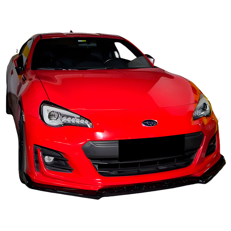 OneWay, Frontspoiler, Glossy Black, Passer til Subaru BRZ MK1 2012-2017, OEM Kvalitet, ABE TÜV-godkendt