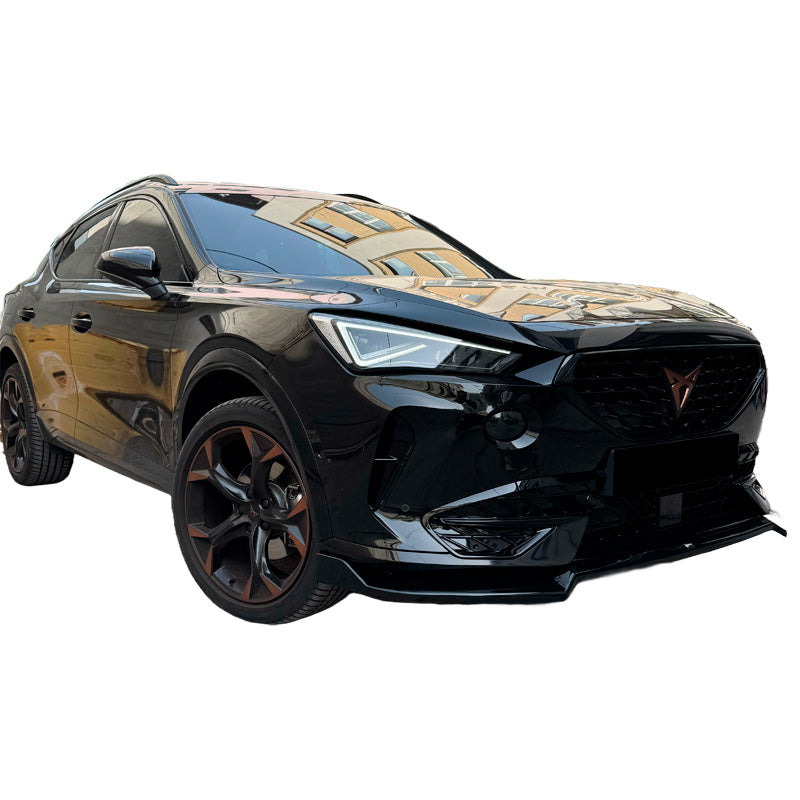 OneWay, Frontspoiler, glanzend zwart, past op Cupra Formentor 2020-2024, Version 2