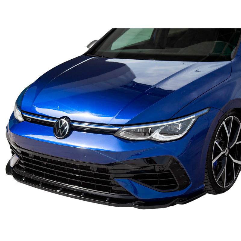 OneWay, spoiler anteriore, nero lucido, Si adatta a Volkswagen Golf VIII HB/Variant R 2020-, 'Sporty Design'
