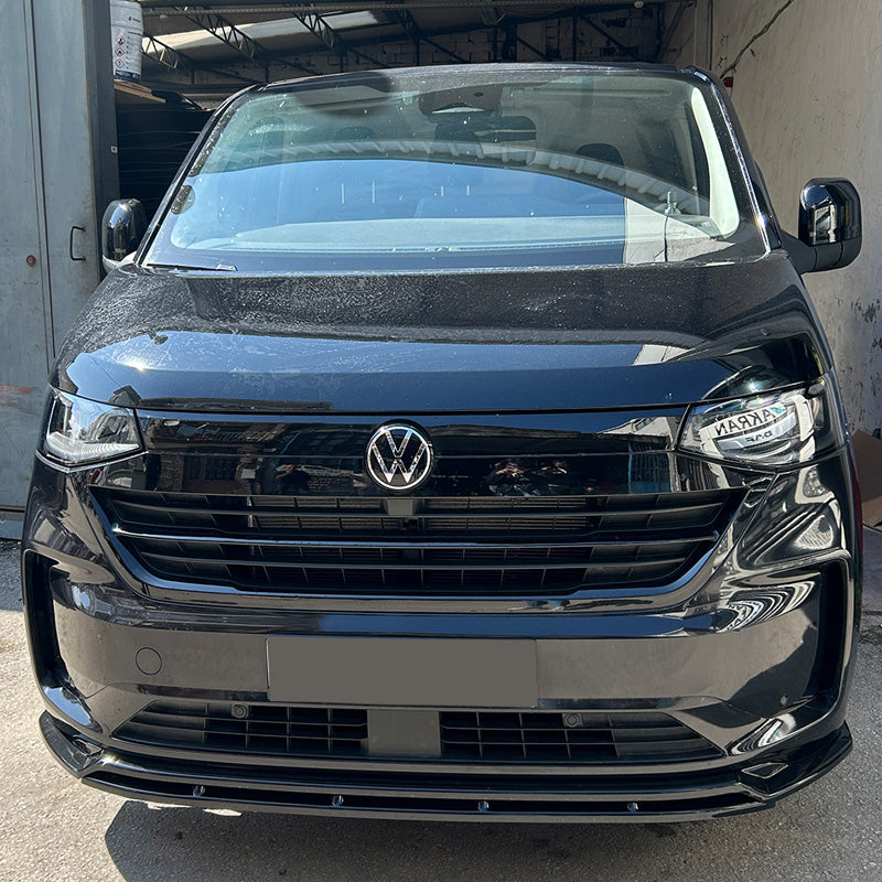OneWay, Frontspoiler, Gloss black Version 2, passer til Volkswagen Transporter T7 (2024-)