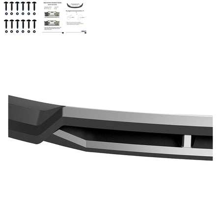 OneWay, Frontspoiler, Glossy black, passer til Tesla Model Y 'Juniper' FL (2025-)
