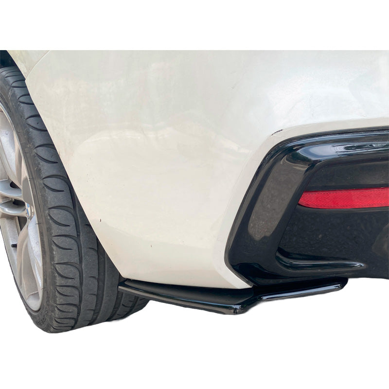 OneWay, splittery zadního nárazníku, lesklá černá, Vhodné pro BMW 1-Serie F20/F21 M-Power Facelift 2015-2019