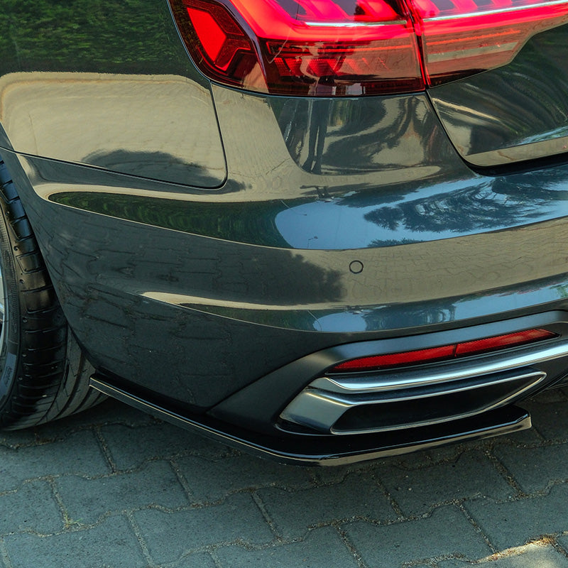 OneWay, Front lip, high-gloss black, fits Audi A4 (B9) Sedan/Avant Facelift (2019-2024) excl. S4/S-Line