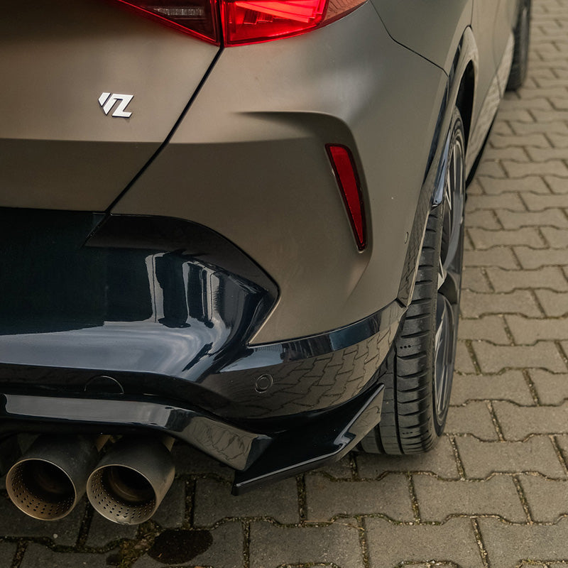 OneWay, Onderlip, achter, matzwart, past op Cupra Formentor (2020-2024) & Facelift (2024-) - Version 3