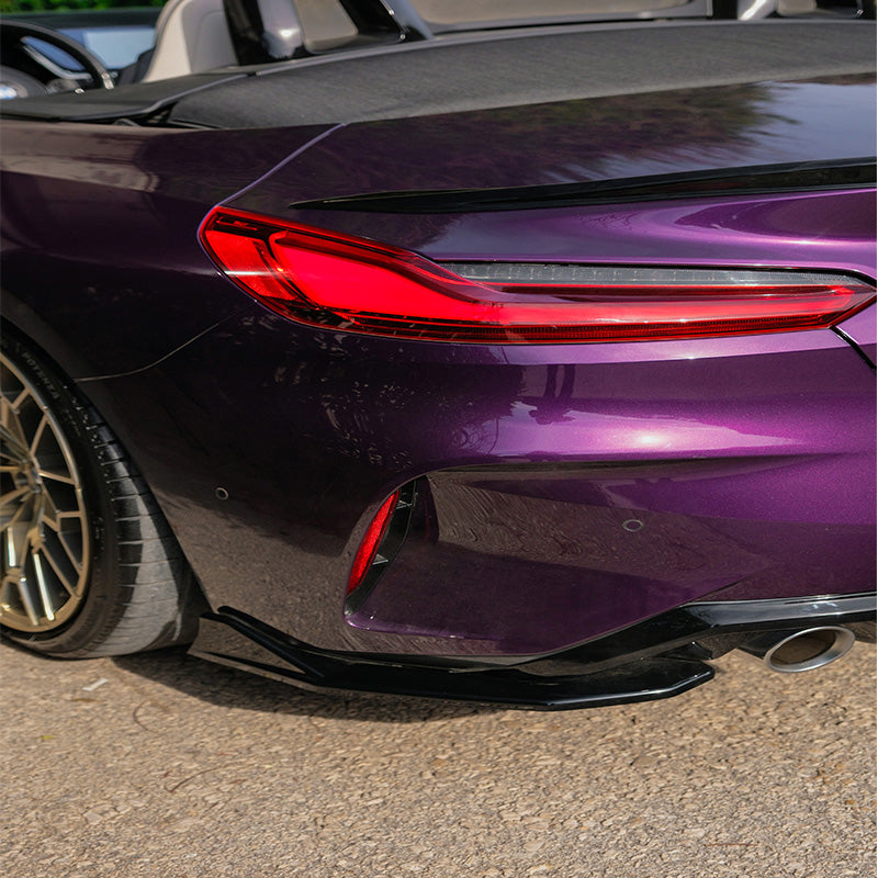 OneWay, Underlæbe, Sort højglans, passer til BMW Z4 (G29) M-Pack/M40i (2018-2022) & Facelift (2022-)