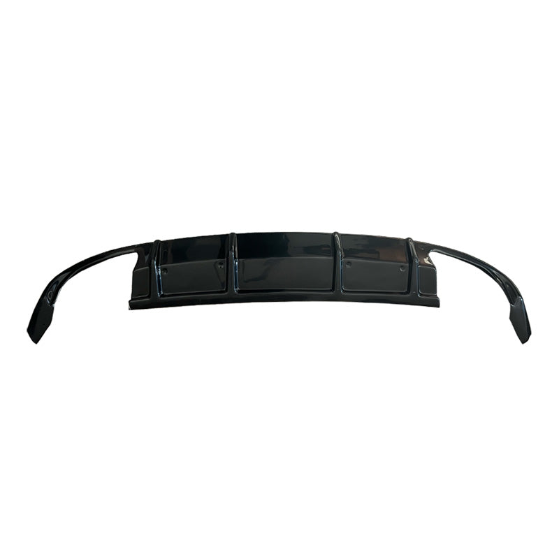 OneWay, Diffusore del paraurti posteriore, nero lucido, Compatibile con Skoda Superb 3V HB/Combi 2015-2018