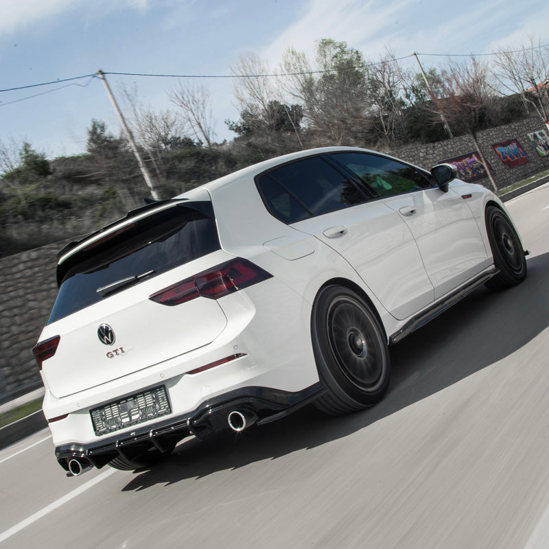 OneWay, spoiler per tetto, nero lucido, Adatto a Volkswagen Golf VIII HB GTI 2020-