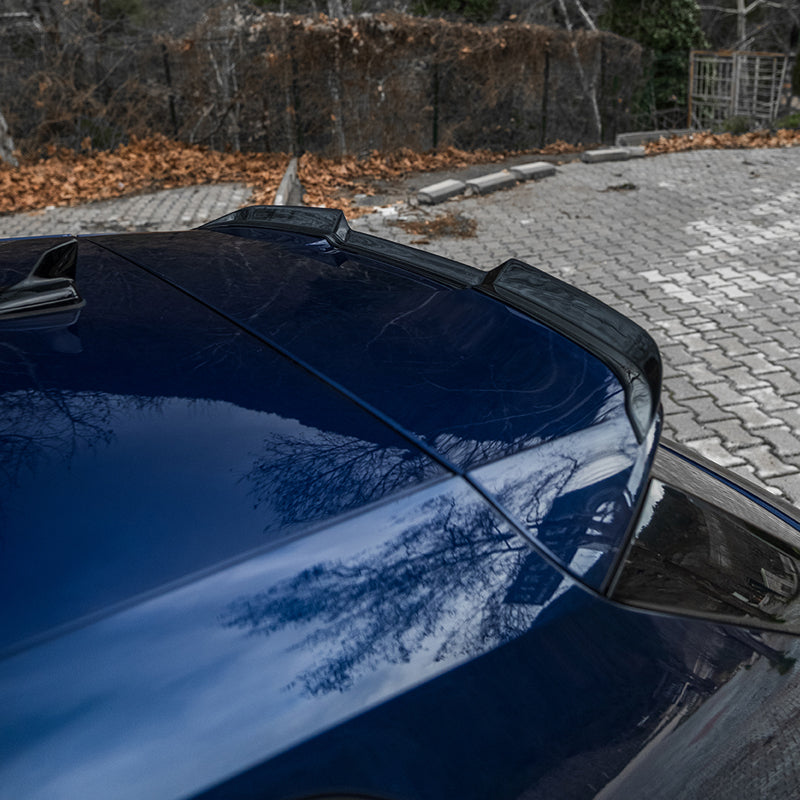 OneWay, spojler dachowy, błyszczący czarny, pasuje do Audi A3/S3/RS3 (8Y) Sportback 2020-2024