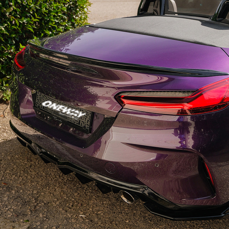 OneWay, Bagspoiler, Gloss black, passer til BMW Z4 (G29) M-Pack/M40i (2018-2022) & Facelift (2022-)