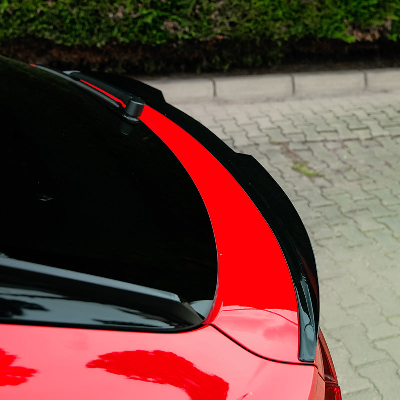 OneWay, spoiler arrière, noir brillant, compatible avec Audi Q3 (F3N) Sportback (2019-2025) y compris S-Line/RSQ3
