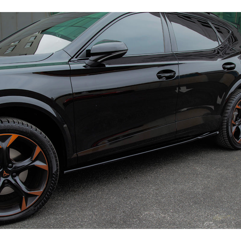 OneWay, Sideskirts, hoogglans zwart, Geschikt voor Cupra Formentor 2020-, 2-delige set