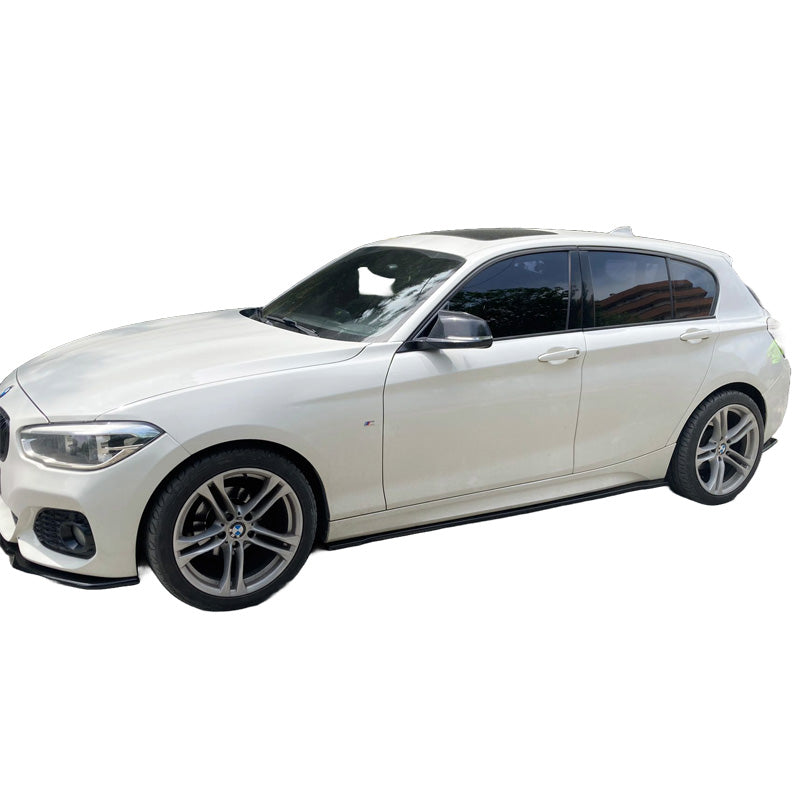 OneWay, sada bočních prahů, lesklá černá, pasuje na BMW 1-Serie F20/F21 M-Power 2011-2019, Version 2