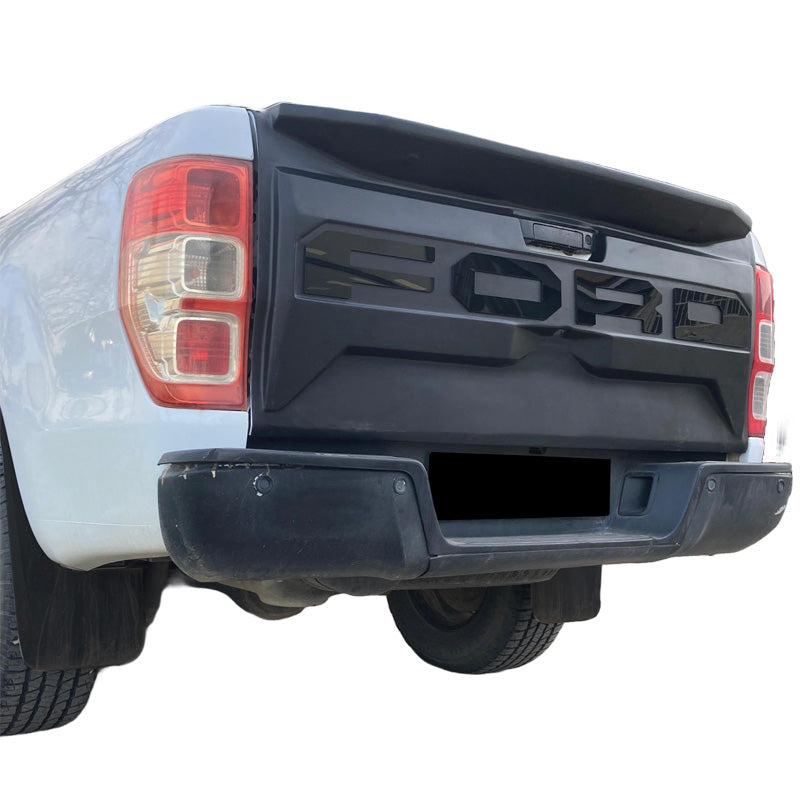OneWay, Tailgate cover, Matte black, Fits Ford Ranger T6/T7/T8 (2012-2022)
