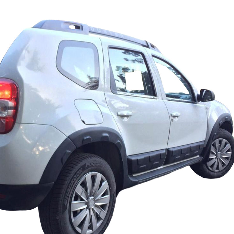 OneWay, Passaruota, Nero Opaco, Adatto a Dacia Duster I (2010-2017), set da 8 pezzi