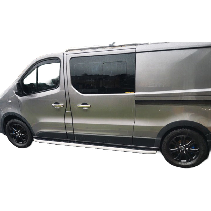 OneWay, Passaruota, plastica ABS, nero opaco, Adatto a Renault Trafic 2014- & Opel Vivaro 2014-2018, 10 pezzi