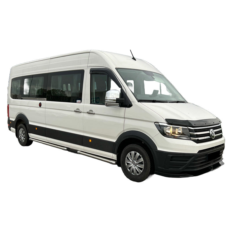 OneWay, Skærmkanter, Mat Sort, Passer til Volkswagen Crafter MK2 & MAN TGE MK1 PreFacelift (2016-), 4 dele