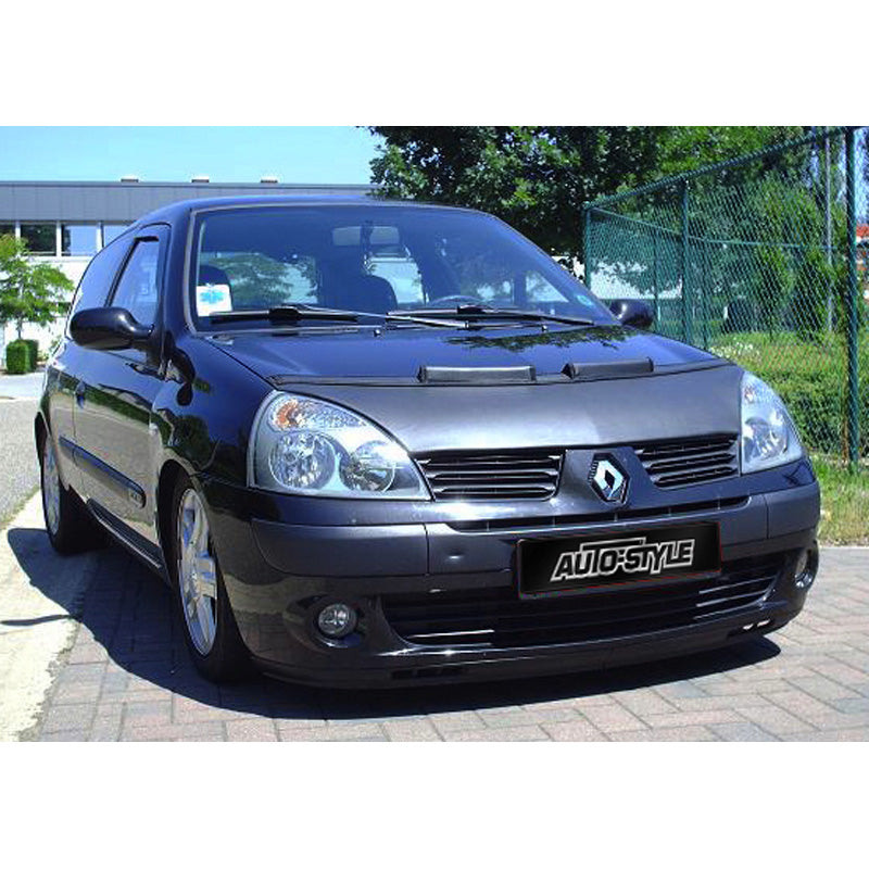 AutoStyle, Hoodbra, Sort, passer til Renault Clio II (2001-2005)