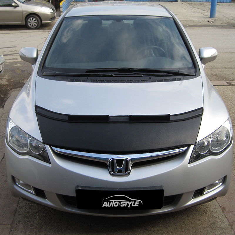 AutoStyle, HoodBra, pasuje na Honda Civic sedan / hybrid 2007-2008 černá