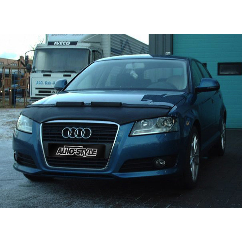 AutoStyle, HoodBra, adatto a Audi A3 8P 2009- nero (restyling)