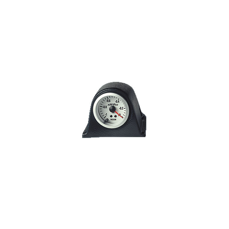 AutoStyle, soporte universal para indicador - horizontal - 1 orificio - negro - 52mm