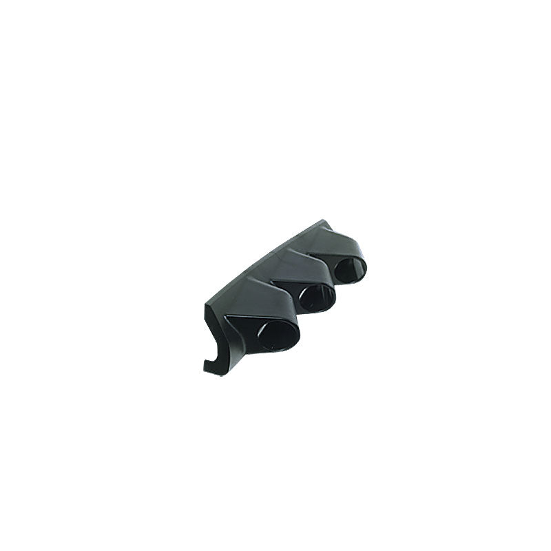 AutoStyle, soporte universal para instrumentos de pilar A - 3 orificios - negro - ABS