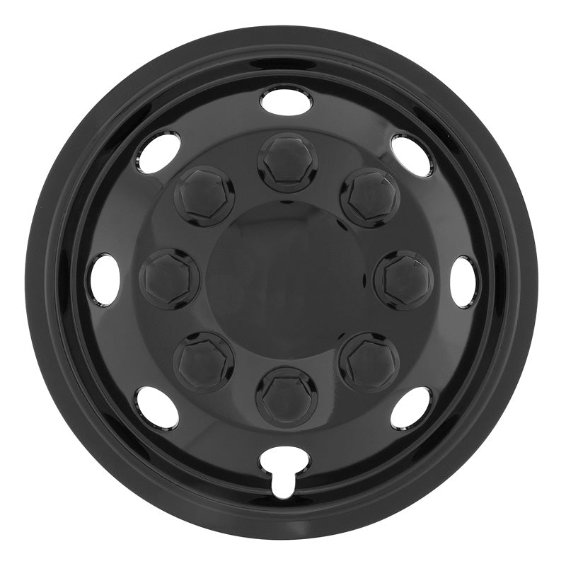 AutoStyle, tapacubos, 4 uds., Utah 15-tommer negro hielo (esférico)