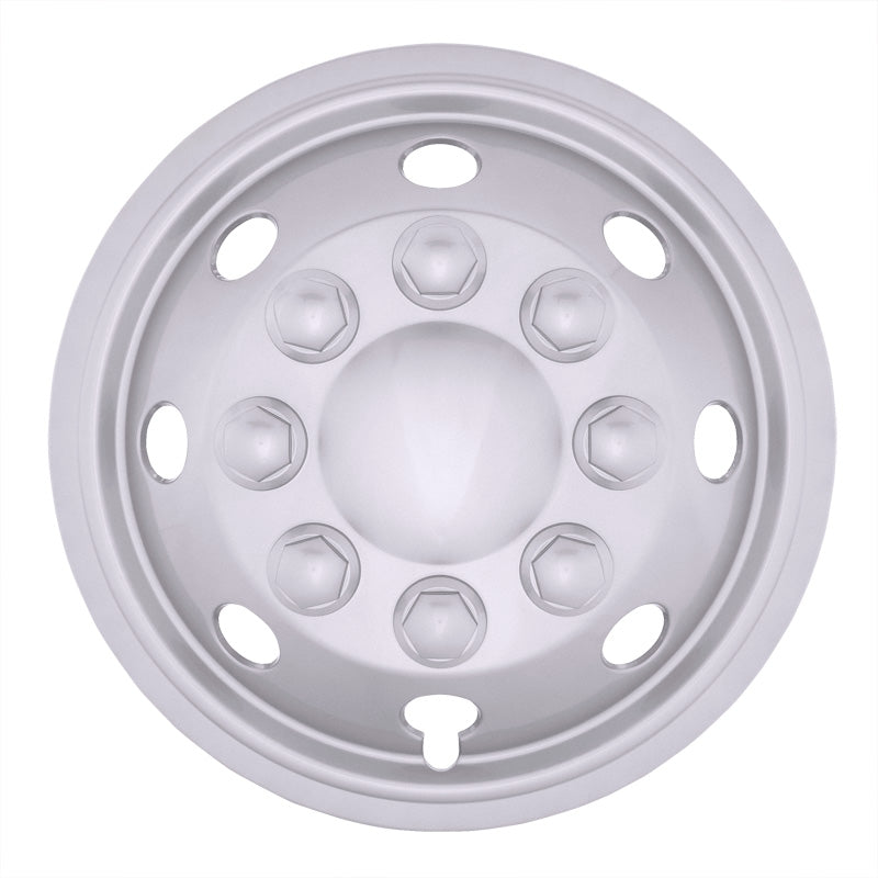 AutoStyle, tapacubos, 4 uds., Utah 15 pulgadas plateado (esférico)