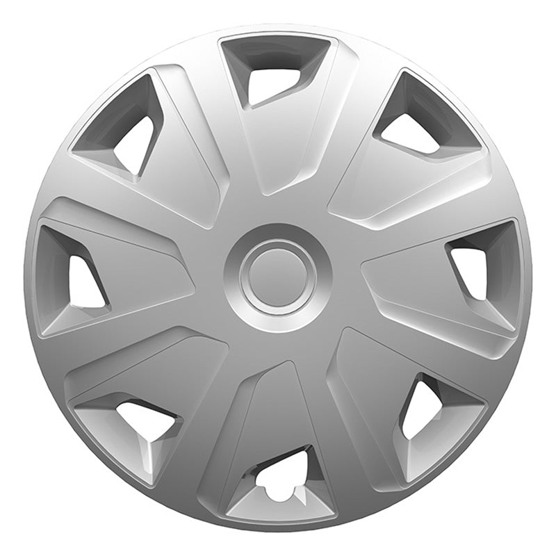 J-Tec, tapacubos, 4 piezas, Mistral Van 15 pulgadas plateado (esférico)