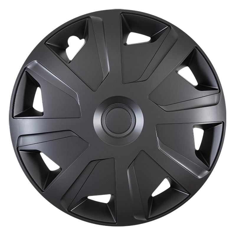 J-Tec, tapacubos, 4 piezas, Mistral Van 16 pulgadas negro (esférico)