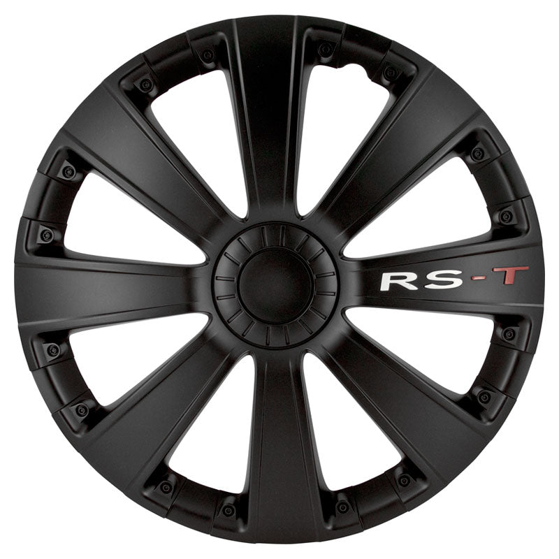 AutoStyle, Copricerchi, 4 pz, RS-T 15-tommer nero