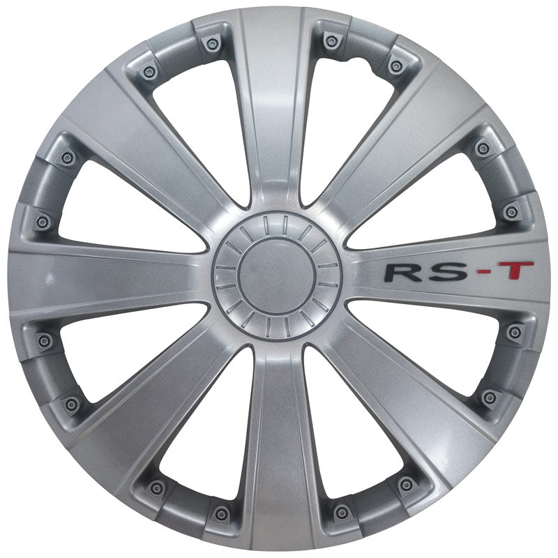 AutoStyle, Copricerchi, 4 pz, RS-T 16 pollici argento