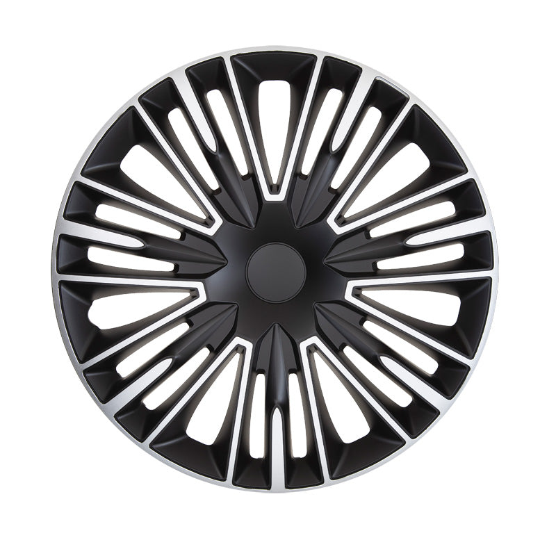 AutoStyle, Copricerchi, 4 pz, Jerez 16 pollici silver/black