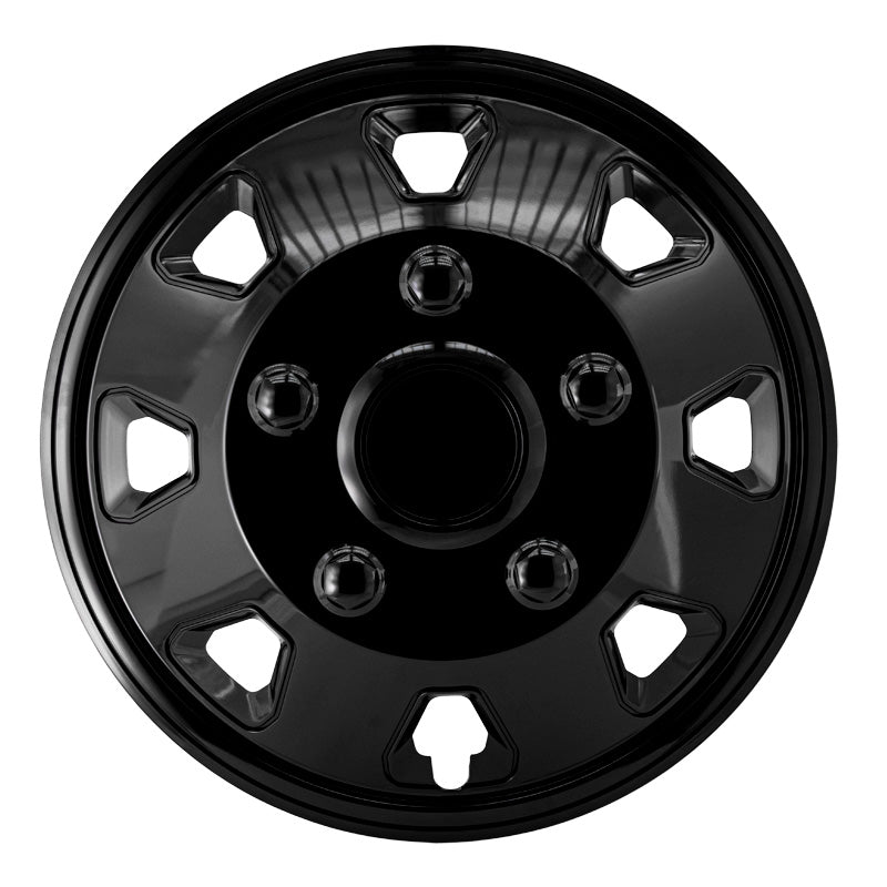 AutoStyle, tapacubos, 4 piezas, Itah 15 pulgadas negro (esférico)