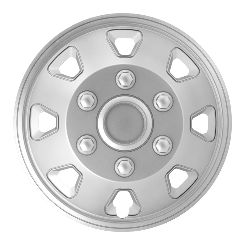 AutoStyle, tapacubos, 4 piezas, Itah 16 pulgadas plata (esférico)