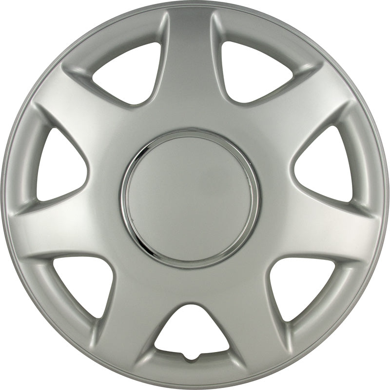 AutoStyle, Copricerchi, 4 pz, Florida 14-tommer argento