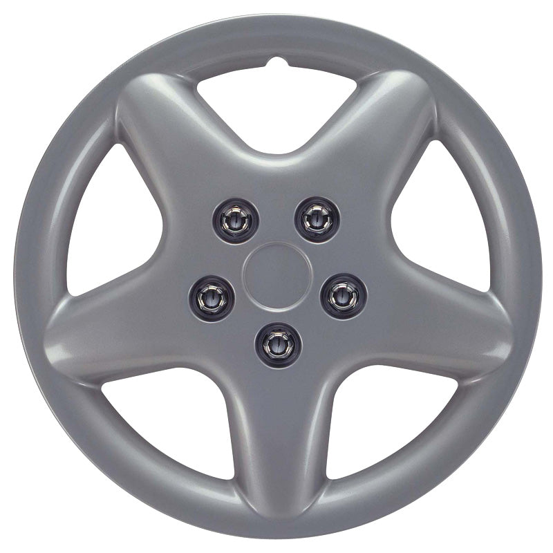 AutoStyle, copricerchi, 4 pz, Idaho 13-tommer argento