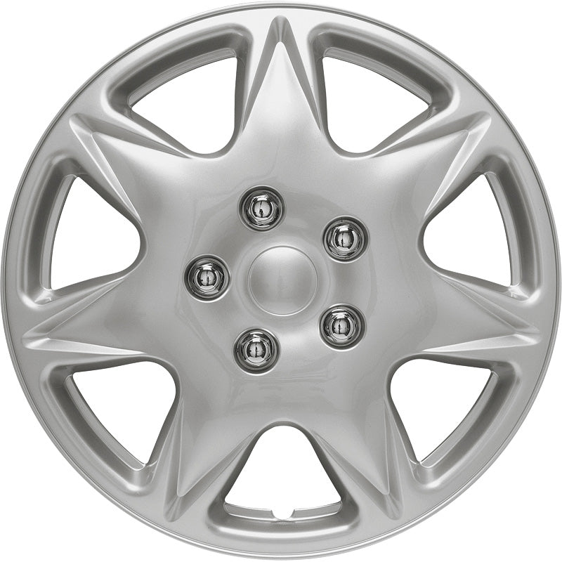 AutoStyle, Kołpaki, 4 szt., California 16-calowe srebrny
