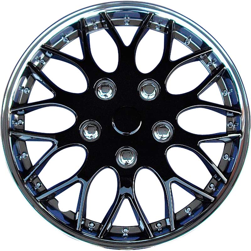 AutoStyle, Kołpaki, 4 szt., Missouri 16-calowe chrom/czarny
