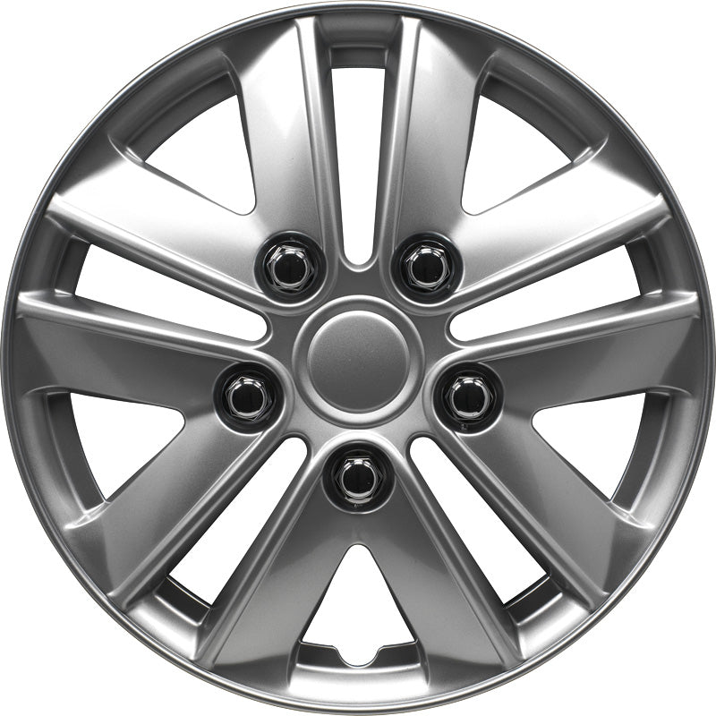 AutoStyle, Copricerchi, 4 pz., Kentucky 14 pollici grigio canna di fucile