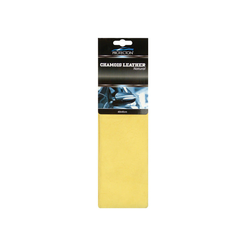 Protecton, grande peau de chamois naturelle - 60x40cm
