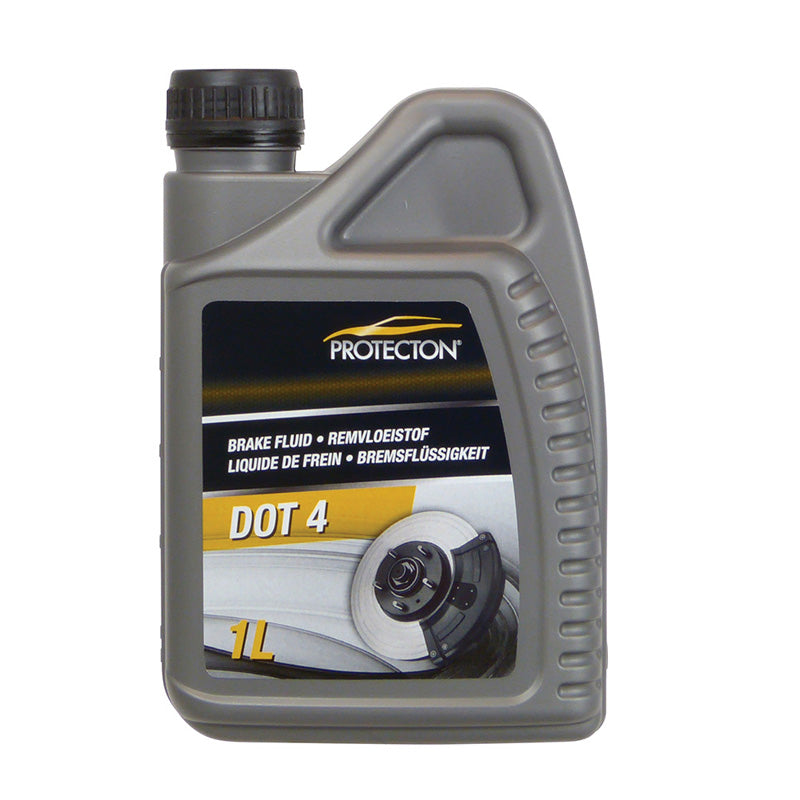 Protecton, liquide de frein synthétique DOT4 - 1 litre - haute performance