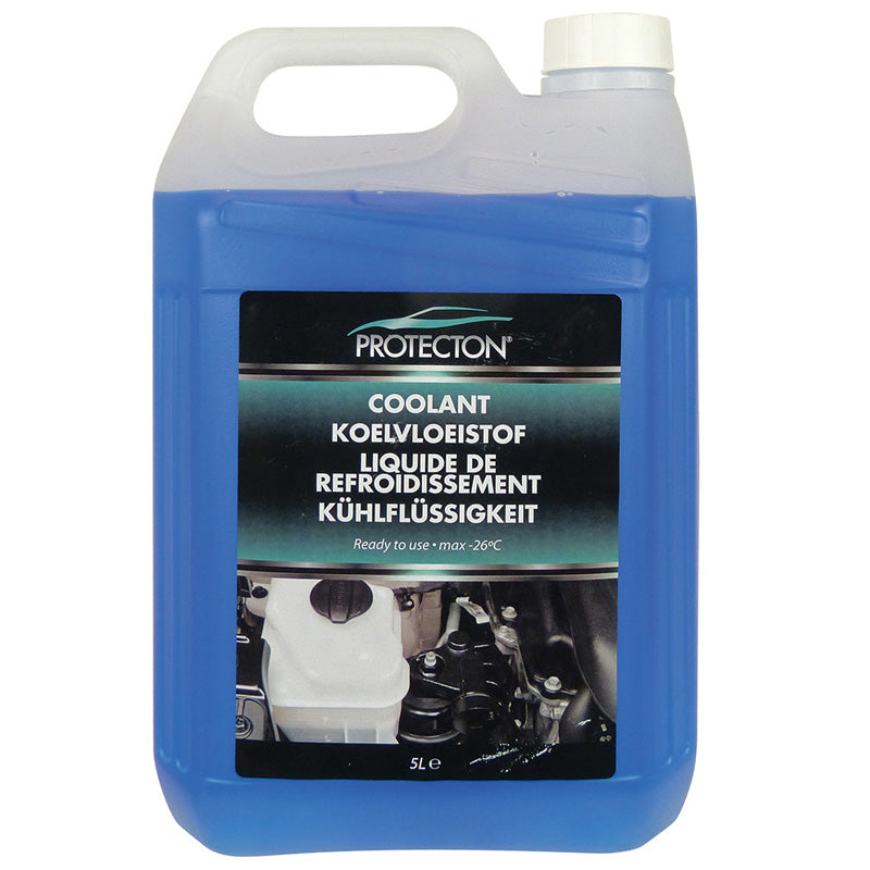 Protecton, przezroczysty płyn chłodniczy 5 Liter - gotowy do użycia