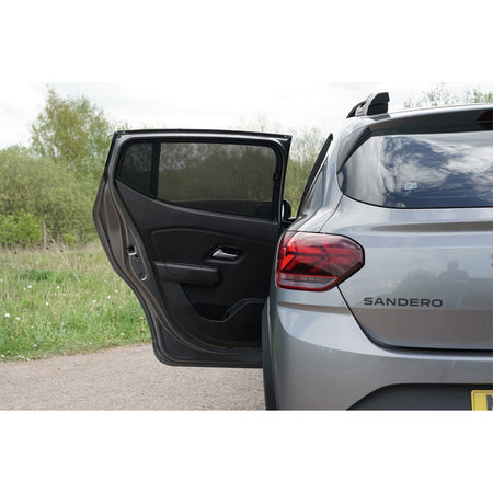Car Shades, Solgardin, 4-stykker, passer til Dacia Sandero/Stepway III (2021-)