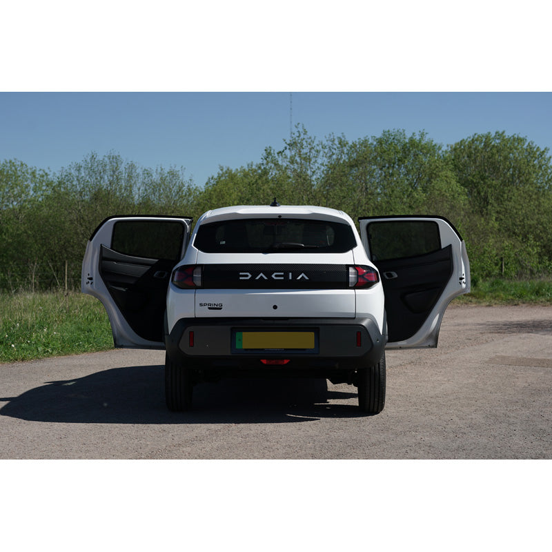Car Shades, Solgardin, Bageste sideruder, 2-dele, passer til Dacia Spring (EV) FL (2024-)