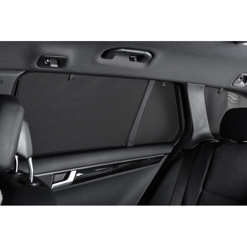 Car Shades, cortinas solares (del pilar B hacia atrás), aptas para Toyota Avensis Station 2009- (6 piezas)
