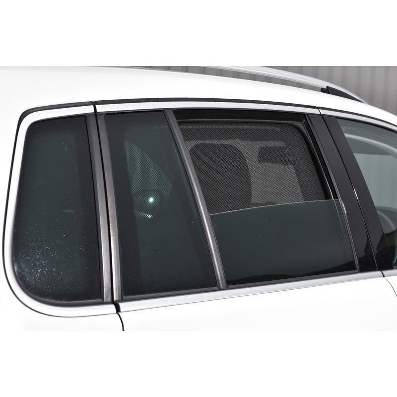 Car Shades, Zasłony przeciwsłoneczne (od słupka B i dalej), pasuje do Volkswagen Tiguan 5-drzwiowy 2008-2016 (6 części)
