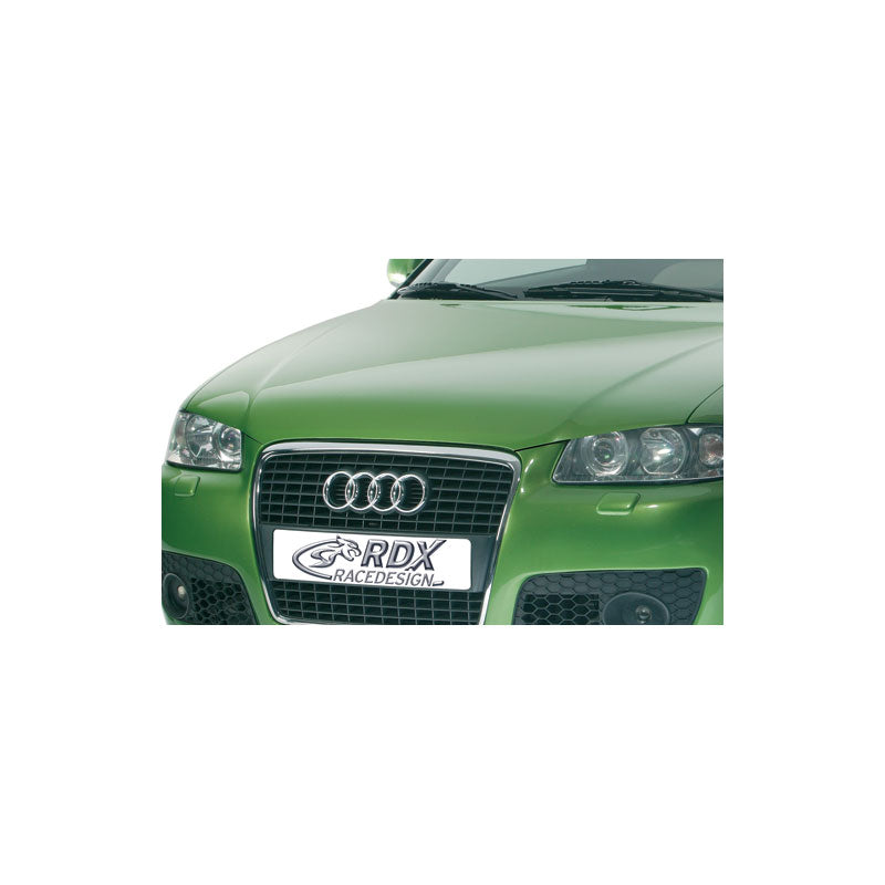 RDX Racedesign, Motorhjelmsforlænger, passer til Audi A3 8L 1996-2003 'SingleFrame' (Metal)