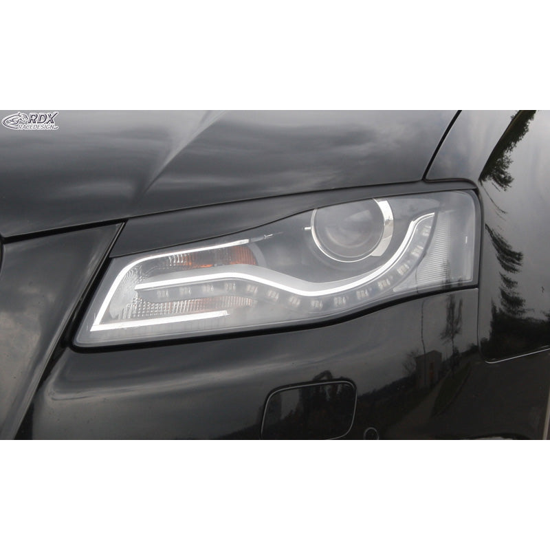 RDX Racedesign, mračítka světel, vhodné pro Audi A4 B8 2008-2012 (ABS)